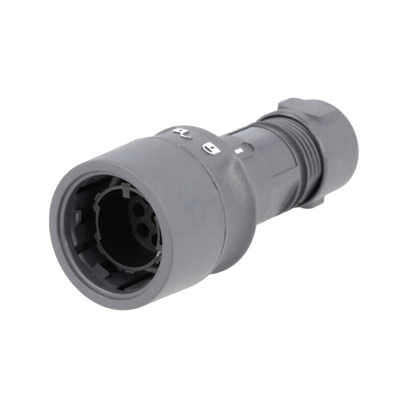 Conector circular mufă tată 8 pini fără contacte pe cablu | Electronic-mag.ro | Componente Electronice