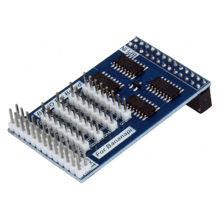 Placă de Expansiune GPIO IDC26 32 I/O | Electronic-mag.ro | Componente Electronice