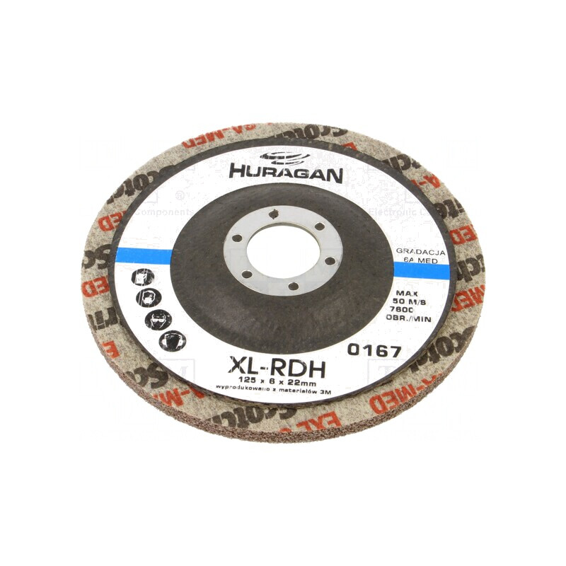 Disc de șlefuire țesătură 125mm x 22mm | Electronic-mag.ro | Componente Electronice Disc de șlefuire țesătură 125mm x 22mm | Electronic-mag.ro | Componente Electronice