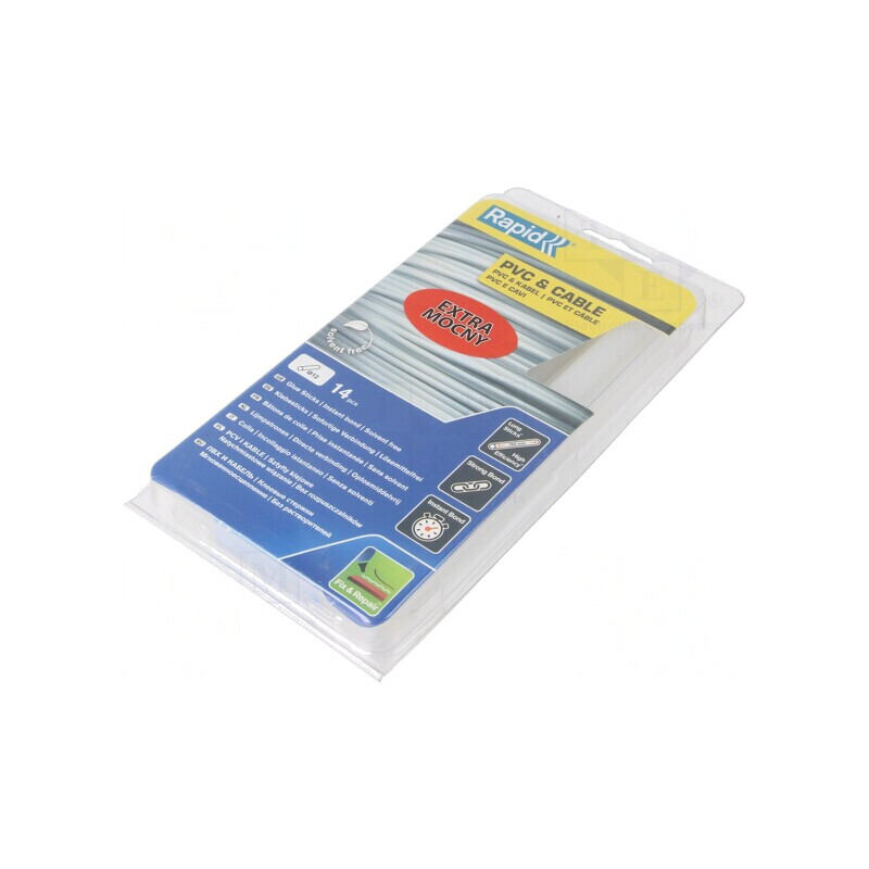 Adeziv Termofuzibil Transparent 12mm x 190mm - 14 Buc. | Electronic-mag.ro | Componente Electronice