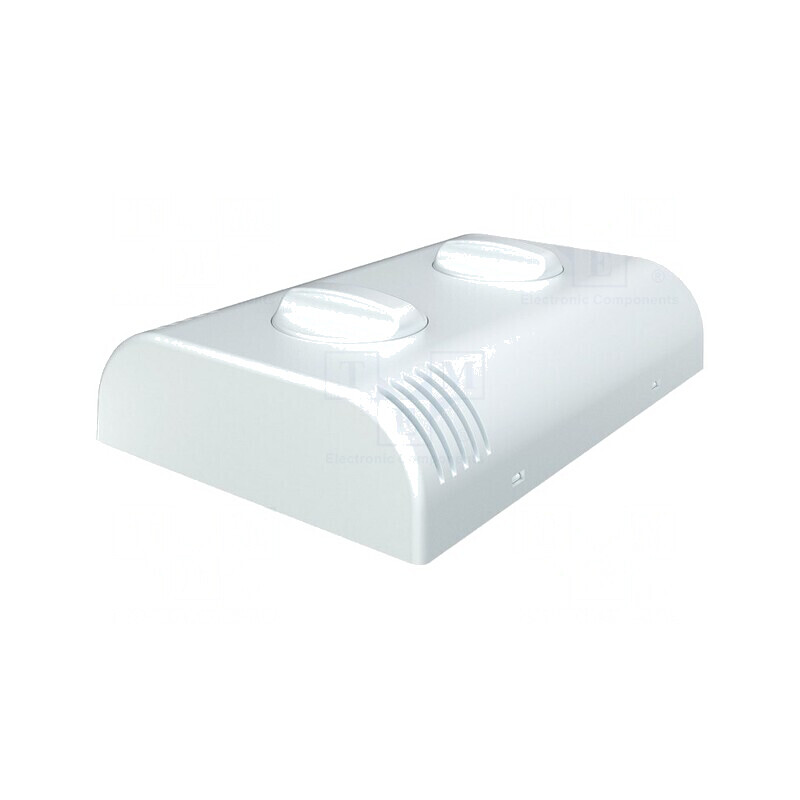 Carcasă Montare pe Perete ABS Albă 80x120x25 mm | Electronic-mag.ro | Componente Electronice