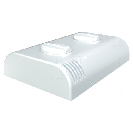 Carcasă Montare pe Perete ABS Albă 80x120x25 mm | Electronic-mag.ro | Componente Electronice