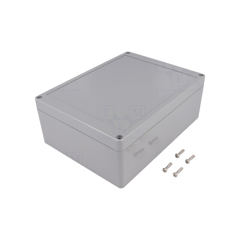 Carcasă universală ABS gri închis 150x200x75 mm | Electronic-mag.ro | Componente Electronice