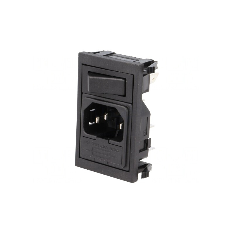 Conector Alimentare AC 10A 250V IEC 60320 | Electronic-mag.ro | Componente Electronice Conector Alimentare AC 10A 250V IEC 60320 | Electronic-mag.ro | Componente Electronice