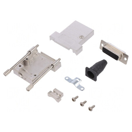 D-Sub 26-PIN Mufă Mamă pentru Lipire pe Cablu Neagră | Electronic-mag.ro | Componente Electronice