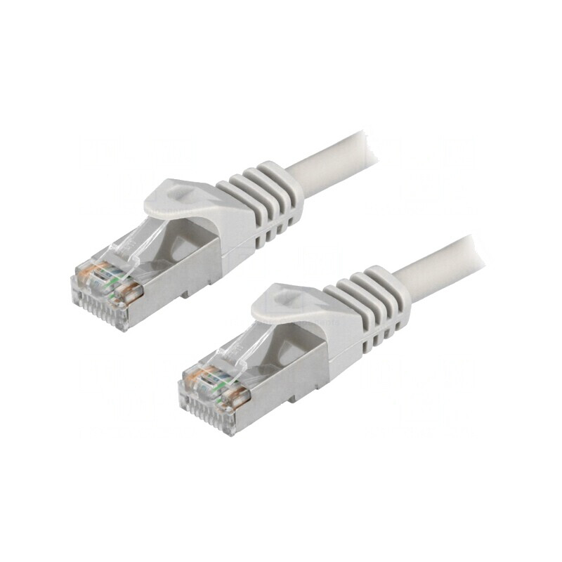 Cablul Patch Cord F/UTP Cat6 Ecranat 20m Gri | Electronic-mag.ro | Componente Electronice