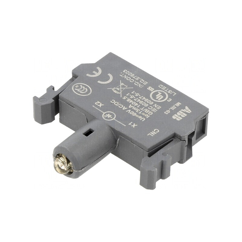 LED Frontală Galbenă 60VAC 22mm | Electronic-mag.ro | Componente Electronice