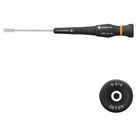 Șurubelniță Hexagonală de Precizie ESD 60mm | Electronic-mag.ro | Componente Electronice