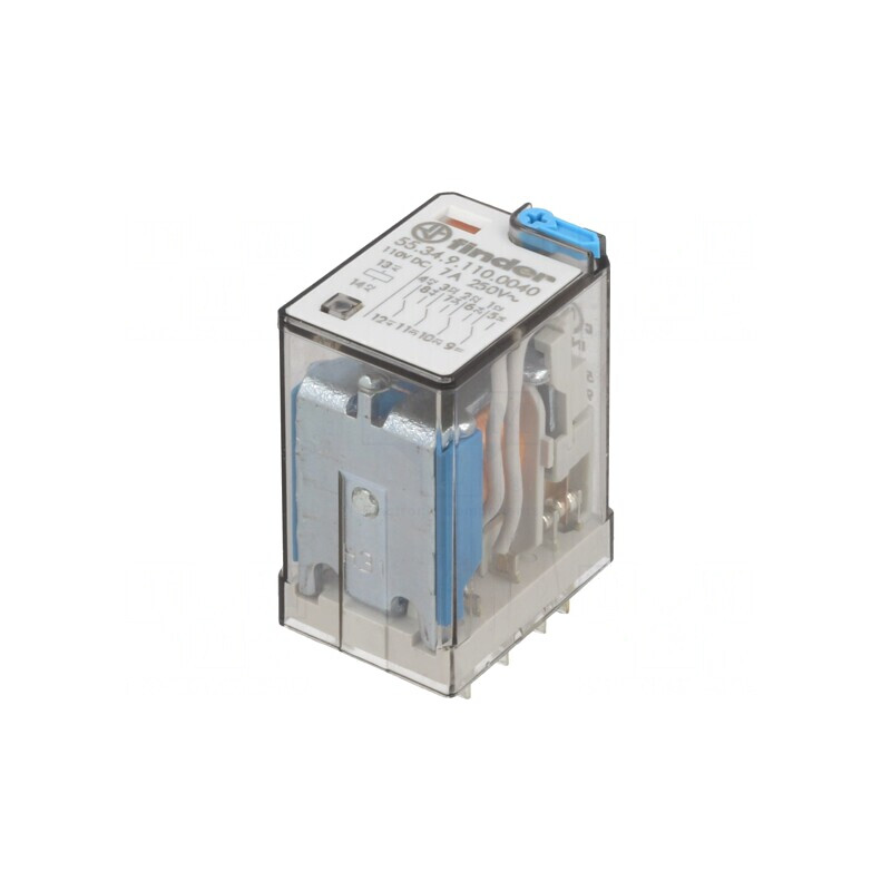 Releu Electromagnetic 4PDT 110VDC 15A | Electronic-mag.ro | Componente Electronice