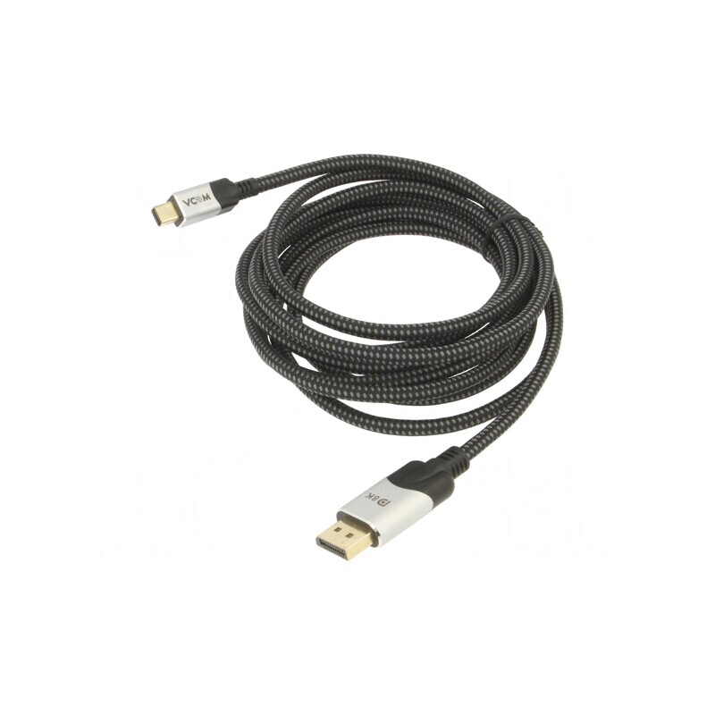 Cablu DisplayPort 1.4 Negru 3m | Electronic-mag.ro | Componente Electronice