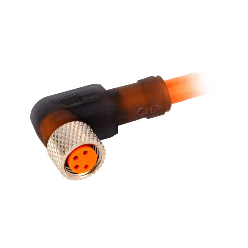 Conector M8 5m Mamă 4 PIN 90° cu Cabluri | Electronic-mag.ro | Componente Electronice Conector M8 5m Mamă 4 PIN 90° cu Cabluri | Electronic-mag.ro | Componente Electronice