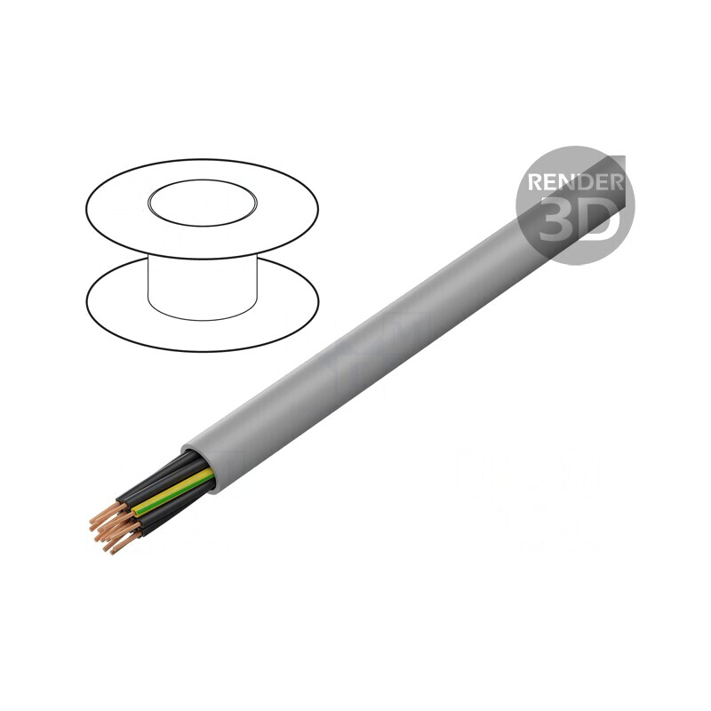 Cablu de Control Chainflex CF130.UL 12G1,5mm2 PVC Gri | Electronic-mag.ro | Componente Electronice