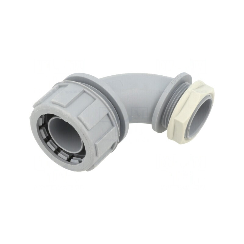 Conectori în unghi 90° filet metric exterior nerotativ | Electronic-mag.ro | Componente Electronice