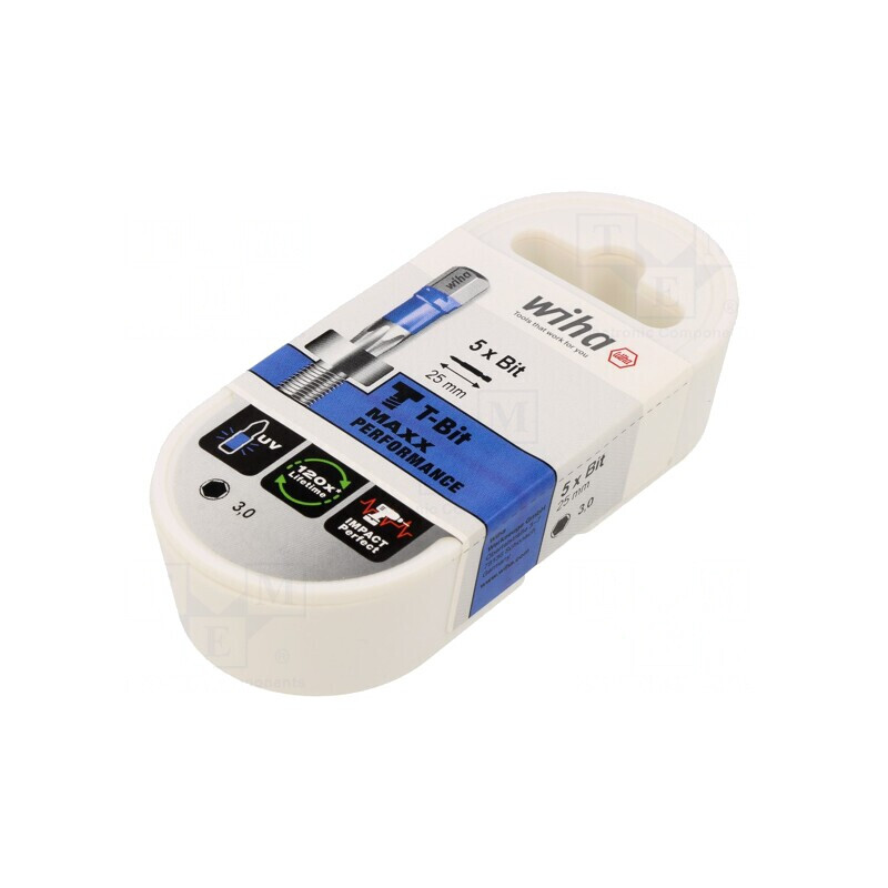 Capăt șurubelniță HEX 3mm 25mm 5buc | Electronic-mag.ro | Componente Electronice