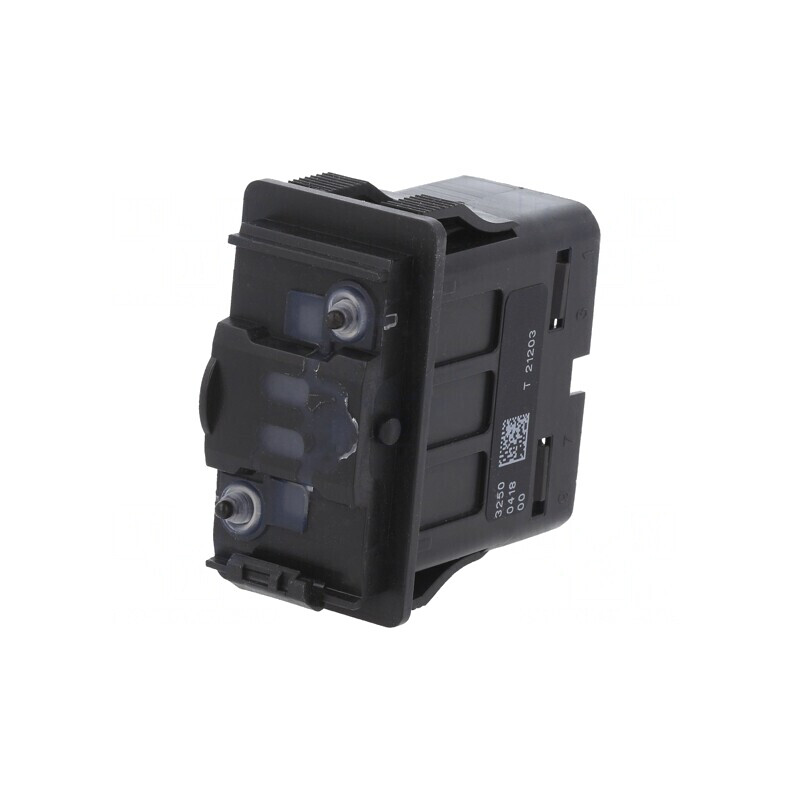 Rocker Switch ON-OFF-ON 10A 12VDC Black | Electronic-mag.ro | Componente Electronice