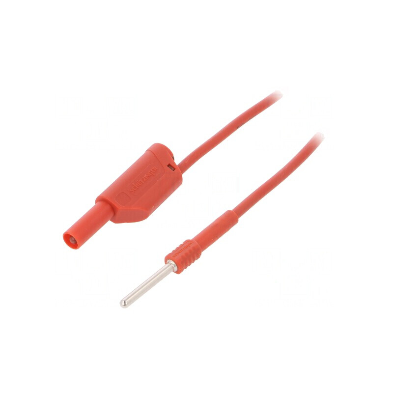 Cablu de măsurare roșu 1m 1mm2 19A | Electronic-mag.ro | Componente Electronice