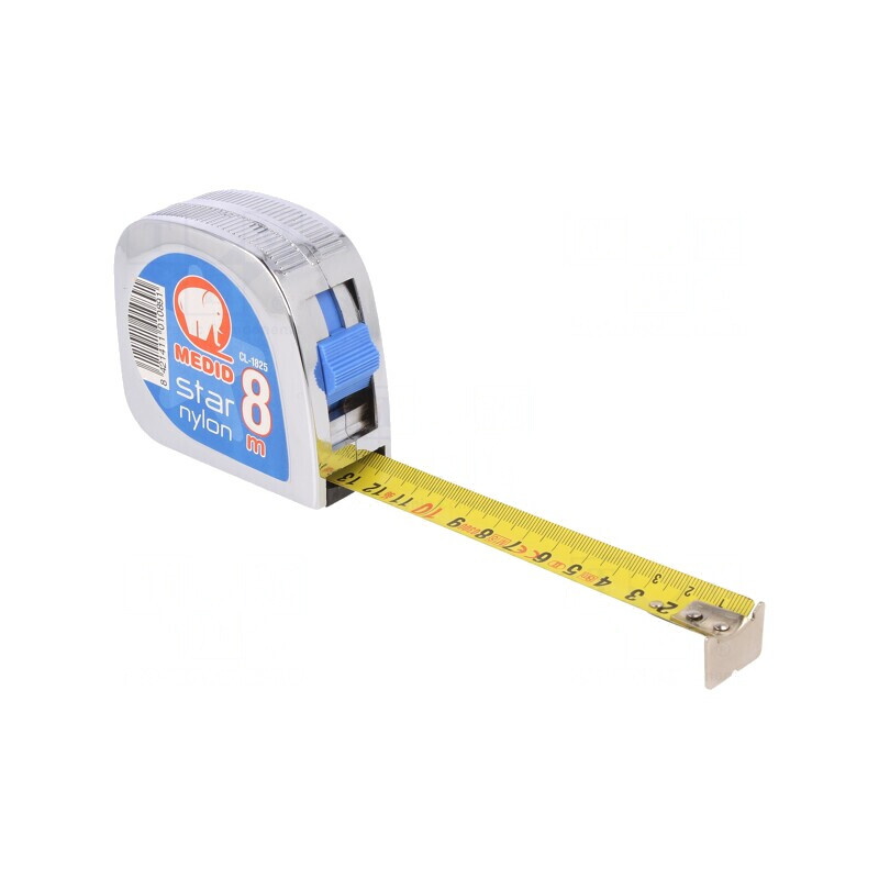 Ruletă de măsurat 8m 25mm ABS | Electronic-mag.ro | Componente Electronice