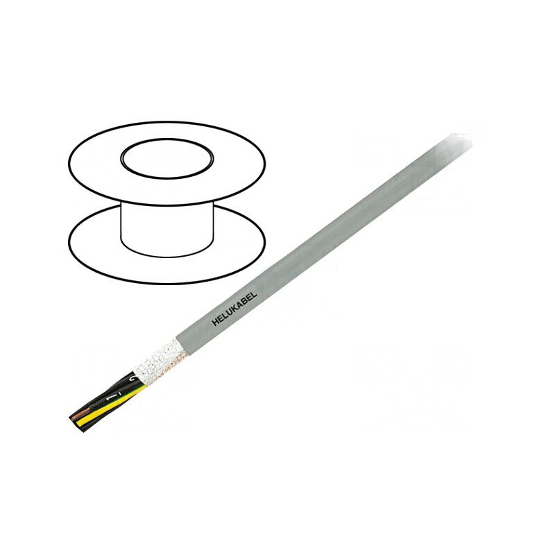 Cablu de Control PURO-JZ-HF 18G 0.75mm2 PUR Gri | Electronic-mag.ro | Componente Electronice