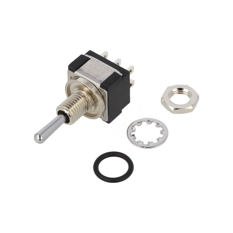 Comutator Basculant DPDT 3 Pini 6A 125VAC | Electronic-mag.ro | Componente Electronice