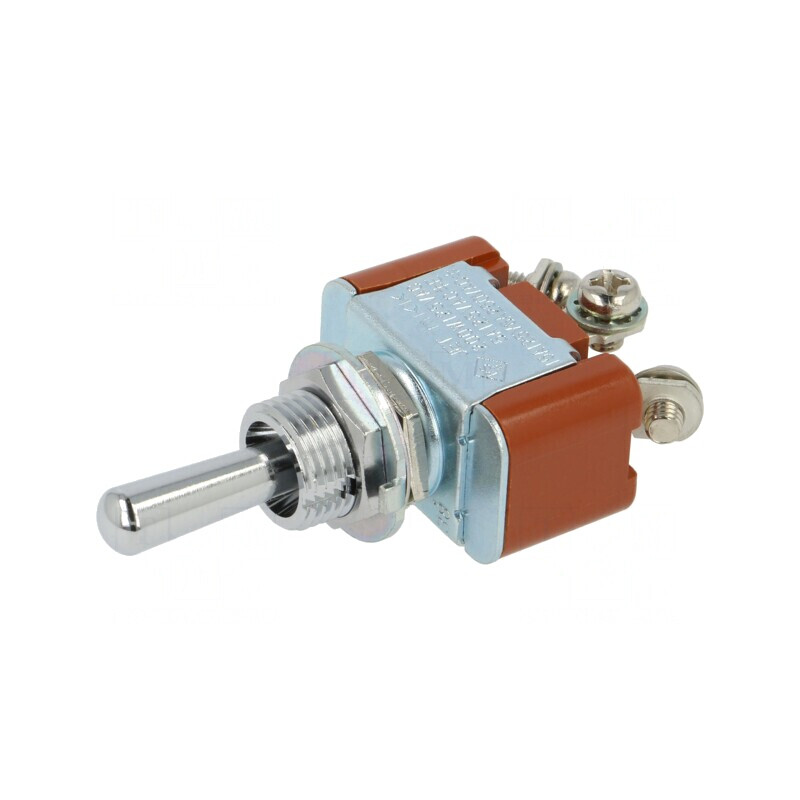 Comutator basculant 3 poziții ON-OFF-ON 6A 250V 20A 30V | Electronic-mag.ro | Componente Electronice