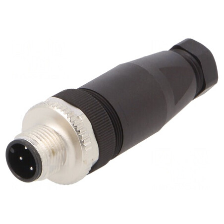 Mufă M12 4 Pin DeviceNet/CANopen Dreaptă pe Cablu | Electronic-mag.ro | Componente Electronice