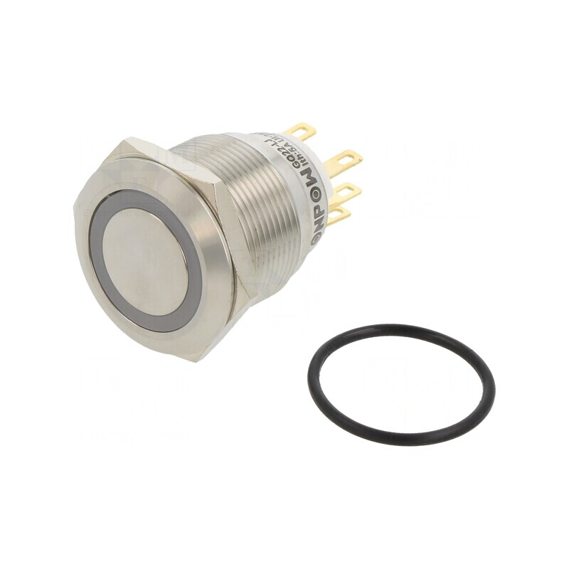 Comutator Anti-vandalism SPDT 3A/220V 5A/24V IP65 | Electronic-mag.ro | Componente Electronice