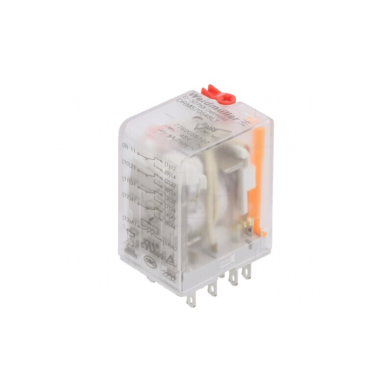 Releu Electromagnetic 4PDT 48VAC 5A | Electronic-mag.ro | Componente Electronice Releu Electromagnetic 4PDT 48VAC 5A | Electronic-mag.ro | Componente Electronice