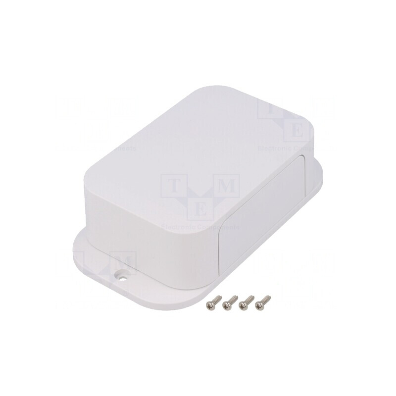 Carcasă cu panou și lame de fixare 67x124x35mm | Electronic-mag.ro | Componente Electronice