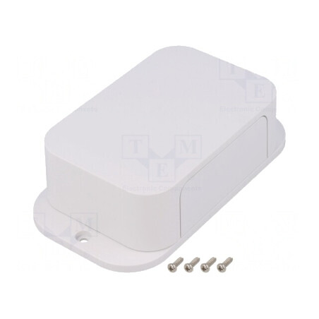 Carcasă cu panou și lame de fixare 67x124x35mm | Electronic-mag.ro | Componente Electronice