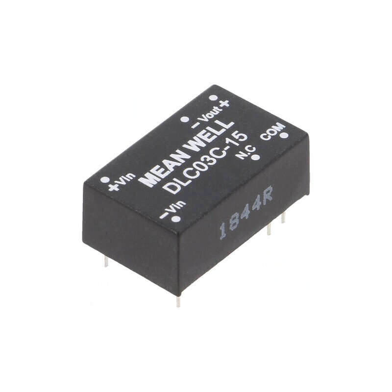 Convertor DC/DC 3W 36-75V la 15V/-15V THT | Electronic-mag.ro | Componente Electronice