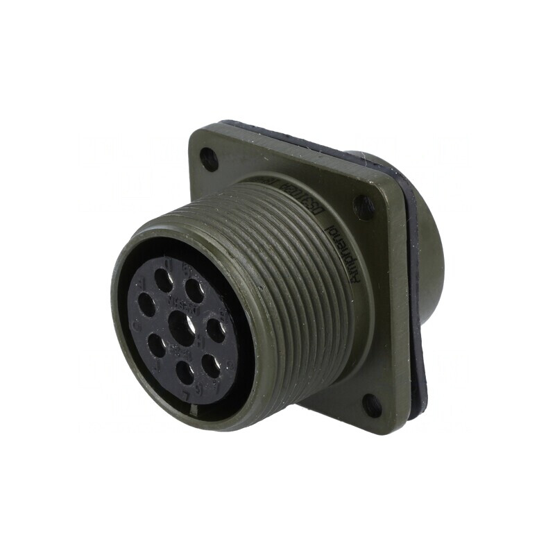 Conector Circular Aluminiu Dimensiune 18 | Electronic-mag.ro | Componente Electronice