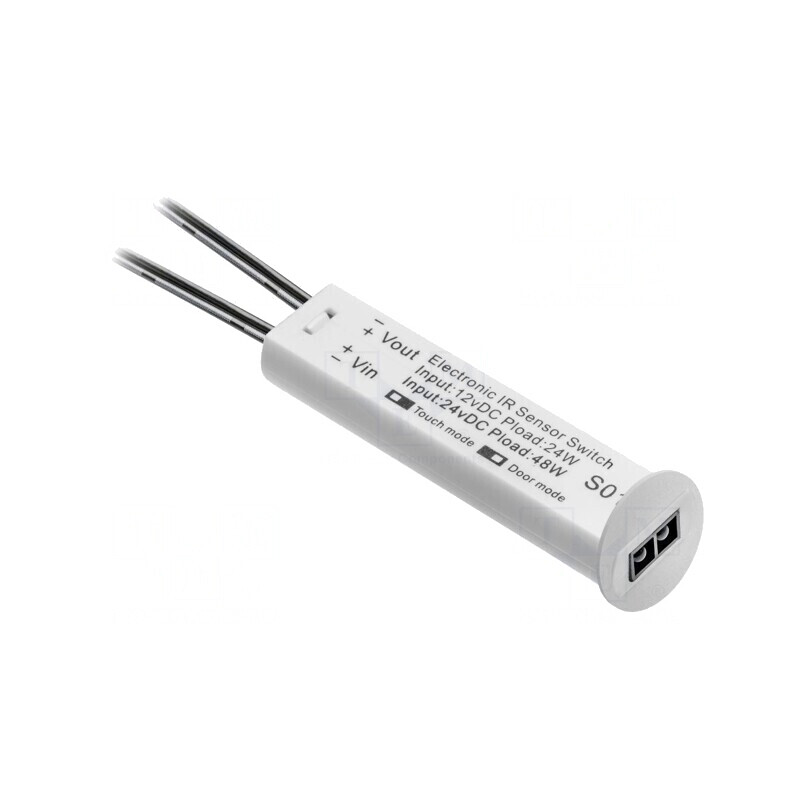 Întrerupător Alb Fără Atingere 12V/24V DC | Electronic-mag.ro | Componente Electronice