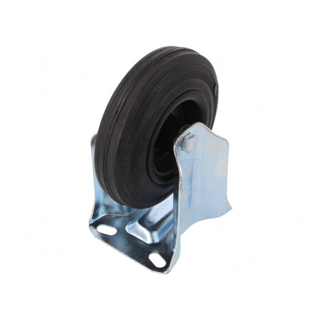 Roată de Transport Rigidă 125mm 86kg | Electronic-mag.ro | Componente Electronice