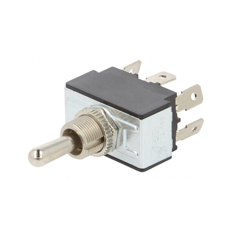 Comutator Basculant DPDT ON-OFF-ON 21A 14VDC | Electronic-mag.ro | Componente Electronice Comutator Basculant DPDT ON-OFF-ON 21A 14VDC | Electronic-mag.ro | Componente Electronice
