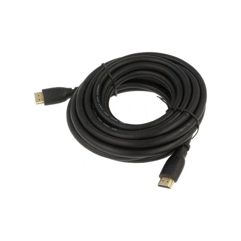 Cablu HDMI 2.1 PVC 5m Negru | Electronic-mag.ro | Componente Electronice
