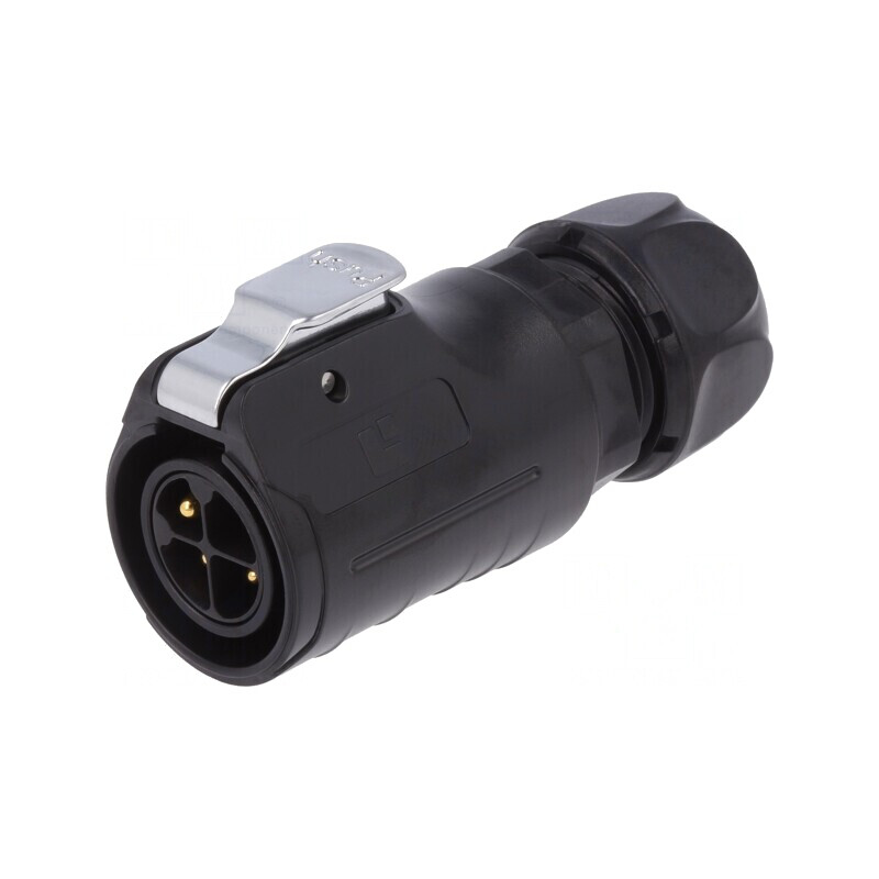 Conector Circular Mufă 4 PIN Aurit 20A | Electronic-mag.ro | Componente Electronice