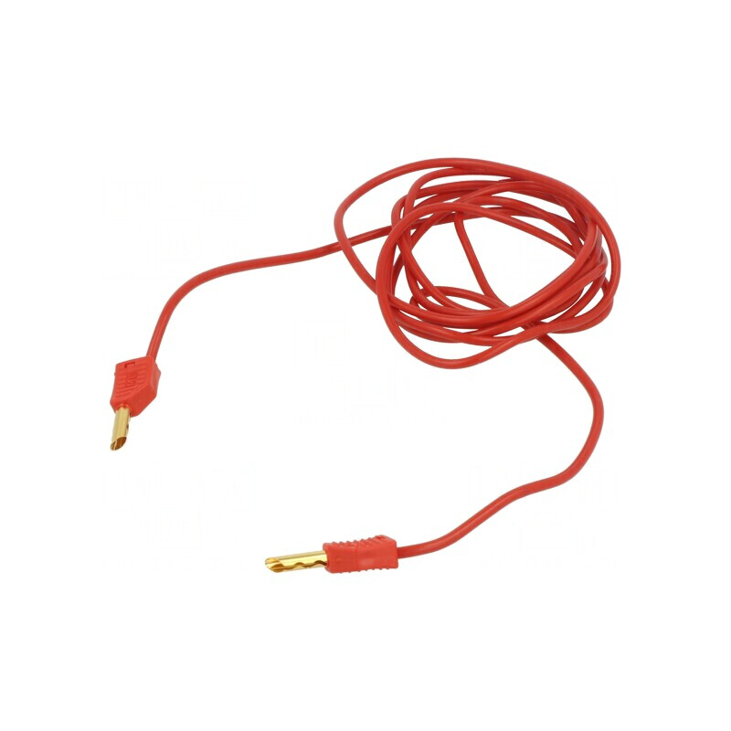 Cablu de măsurare 2m roșu 60VDC 30VAC 19A neizolat | Electronic-mag.ro | Componente Electronice Cablu de măsurare 2m roșu 60VDC 30VAC 19A neizolat | Electronic-mag.ro | Componente Electronice
