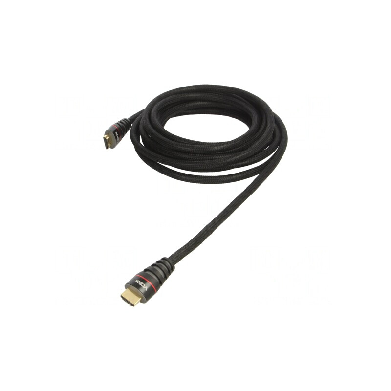Cablu HDMI 1.4 PVC Textil 5m | Electronic-mag.ro | Componente Electronice