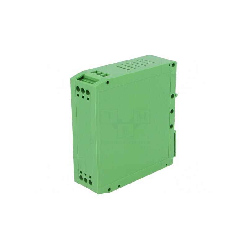 Carcasă pentru șină DIN poliamidă 79.5x25x74 mm | Electronic-mag.ro | Componente Electronice