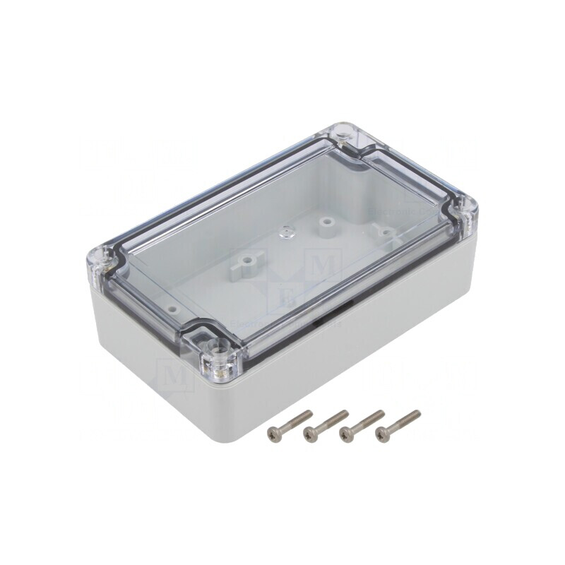Carcasă Universală cu Bucșă din Alamă 75x125x37 mm | Electronic-mag.ro | Componente Electronice