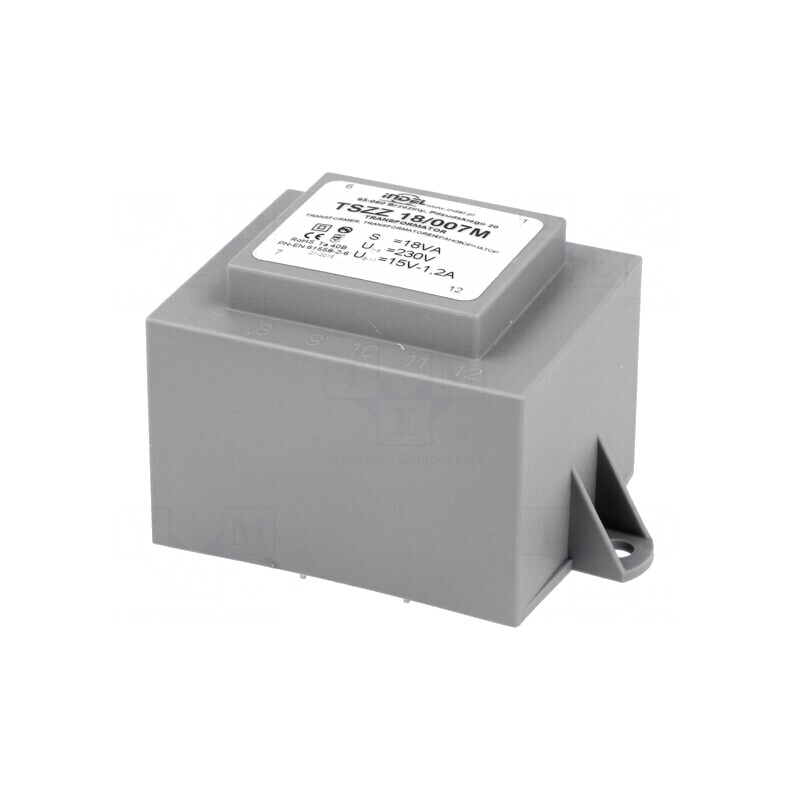 Transformator Încapsulat PCB 18VA 230VAC 15V 1,2A | Electronic-mag.ro | Componente Electronice