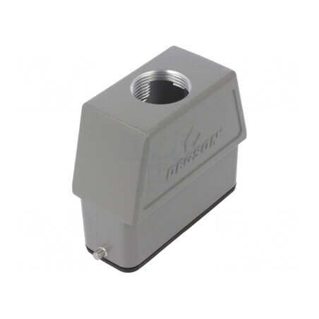 Carcasă pentru Conectori HDC D16A Cablu Drept | Electronic-mag.ro | Componente Electronice