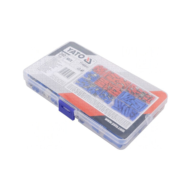 Set conectori crimpat izolați 240 bucăți | Electronic-mag.ro | Componente Electronice