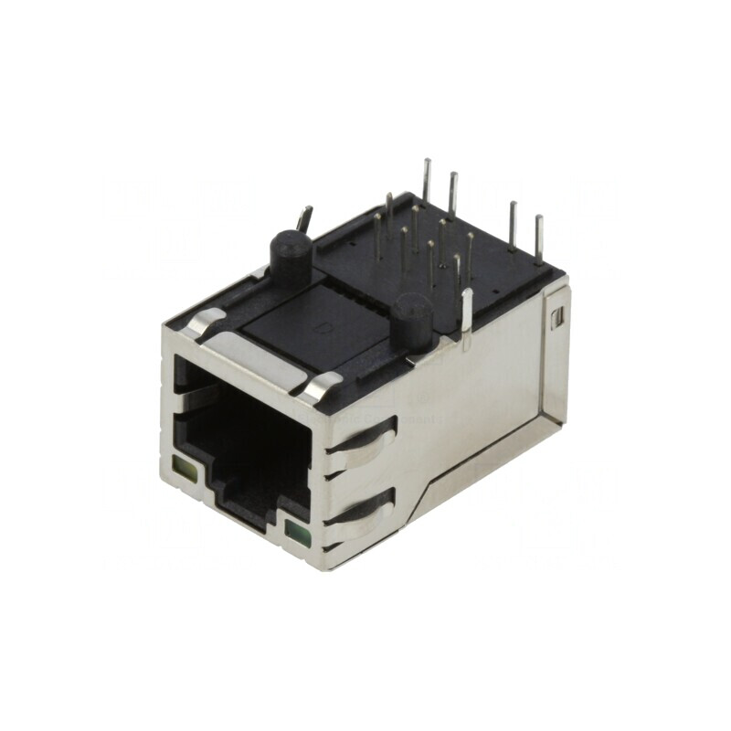 Modular Jack with Integrated Magnetic and LED | Electronic-mag.ro | Componente Electronice Modular Jack with Integrated Magnetic and LED | Electronic-mag.ro | Componente Electronice