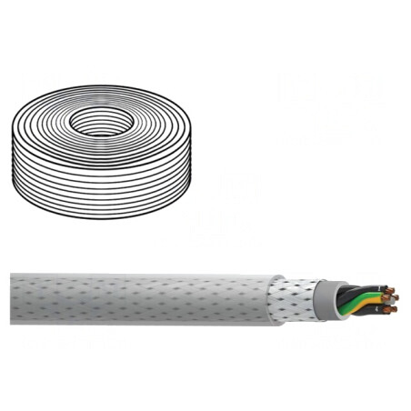 Cablu MACHFLEX 350CY PVC Transparent 50m | Electronic-mag.ro | Componente Electronice
