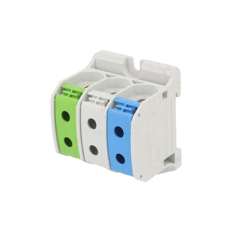 Conector Îmbinare Șine 50mm2 3 Piste 6 Borne 1kV | Electronic-mag.ro | Componente Electronice Conector Îmbinare Șine 50mm2 3 Piste 6 Borne 1kV | Electronic-mag.ro | Componente Electronice