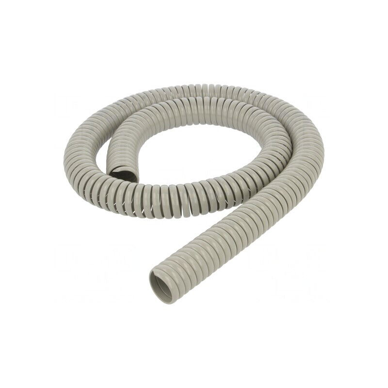 Tub spirală PVC gri 1m Ø25mm -30÷60°C | Electronic-mag.ro | Componente Electronice