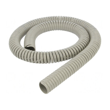 Tub spirală PVC gri 1m Ø25mm -30÷60°C | Electronic-mag.ro | Componente Electronice