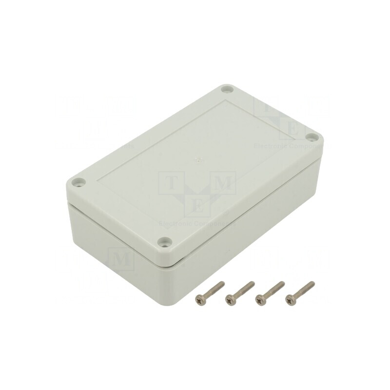 Carcasă Universală cu Bucșă din Alamă 75x125x37mm | Electronic-mag.ro | Componente Electronice