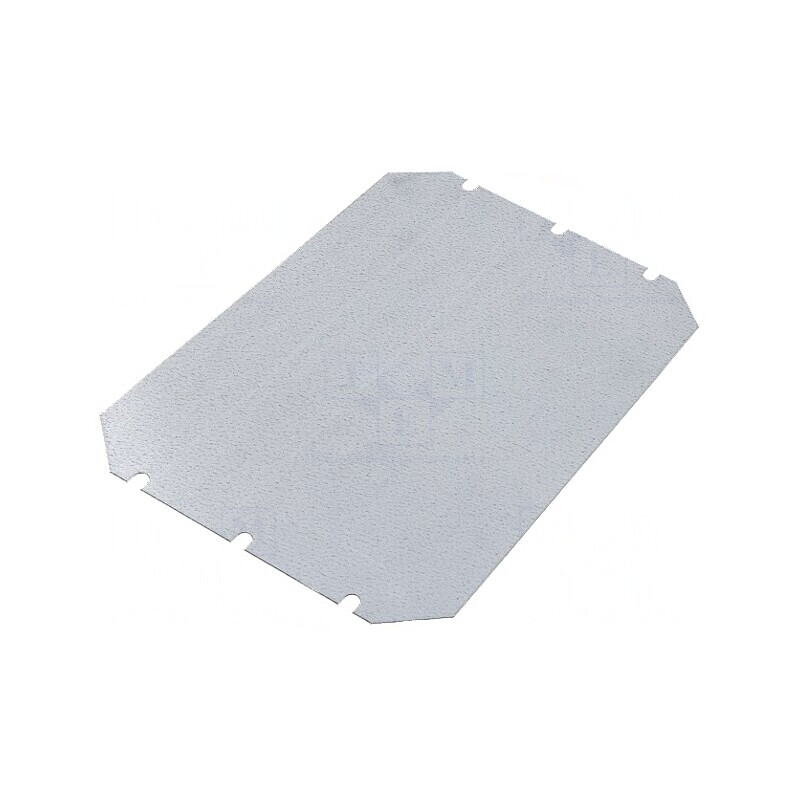Placă de montare oţel 170x270x1.5mm Serie CAB | Electronic-mag.ro | Componente Electronice